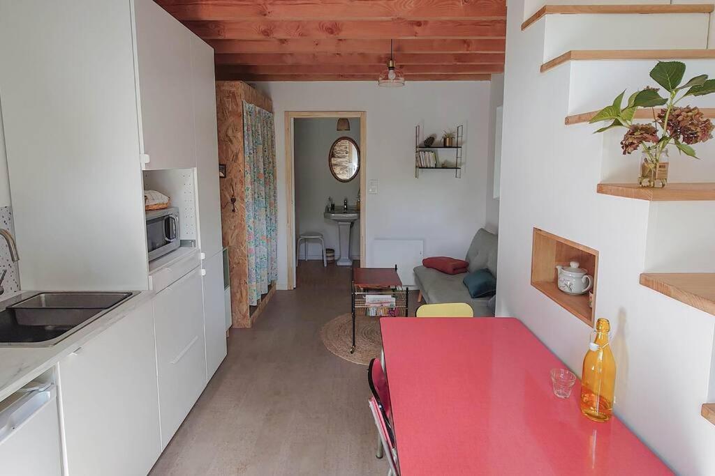 Longere Tinyhouse Avec Son Jardin-Foret Saint-Just  المظهر الخارجي الصورة