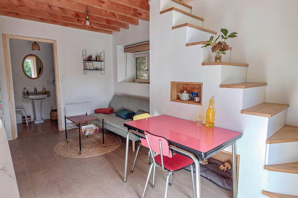 Longere Tinyhouse Avec Son Jardin-Foret Saint-Just  المظهر الخارجي الصورة